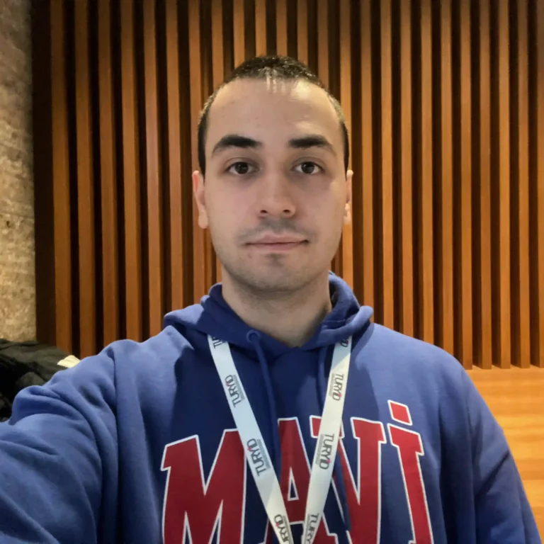 GastroCafer'in etkinlikteki özçekimi