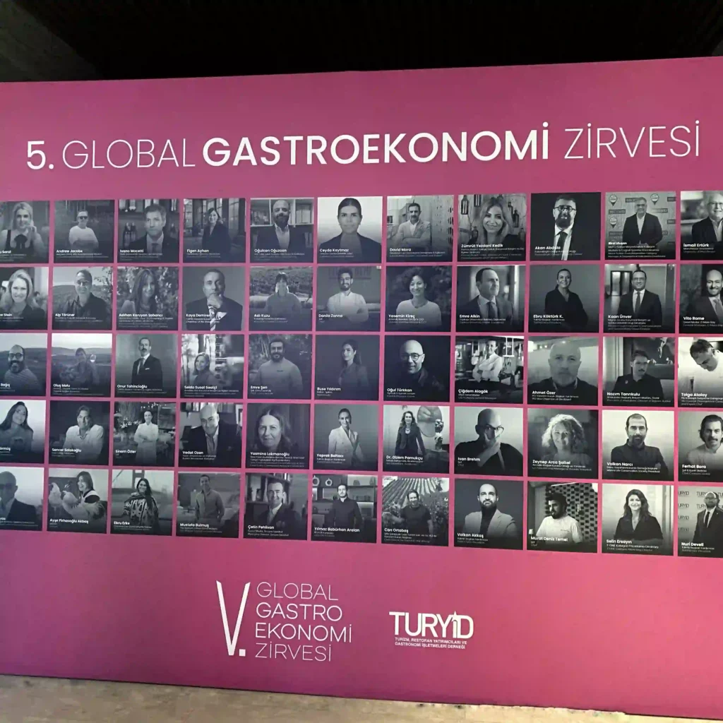 Global GastroEkonomi Zirvesi 2025'nin panosu